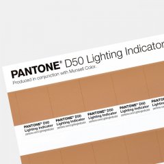 PANTONE LIGHTING INDICATOR Stickers D50