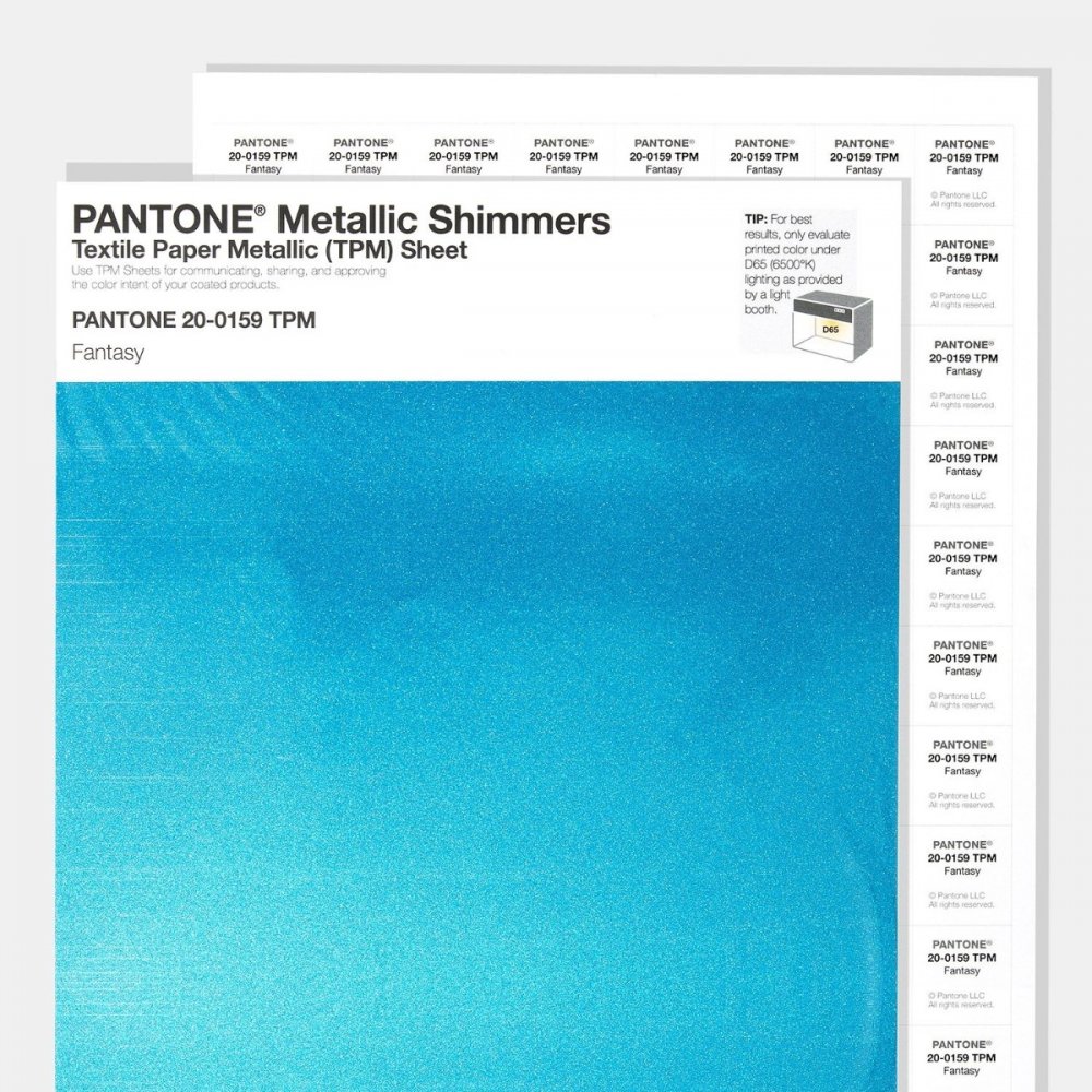 Pantone FHIP410 Metallic Shimmers Specifier - Guida Colori Metallizzati Per Designer E Fashion - Foto 10