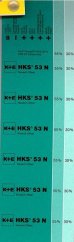 HKS N - základní vzorník HKS barev (uncoated)