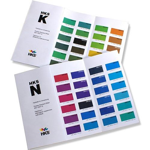 HKS K+N - mapy základních barev (coated + uncoated)